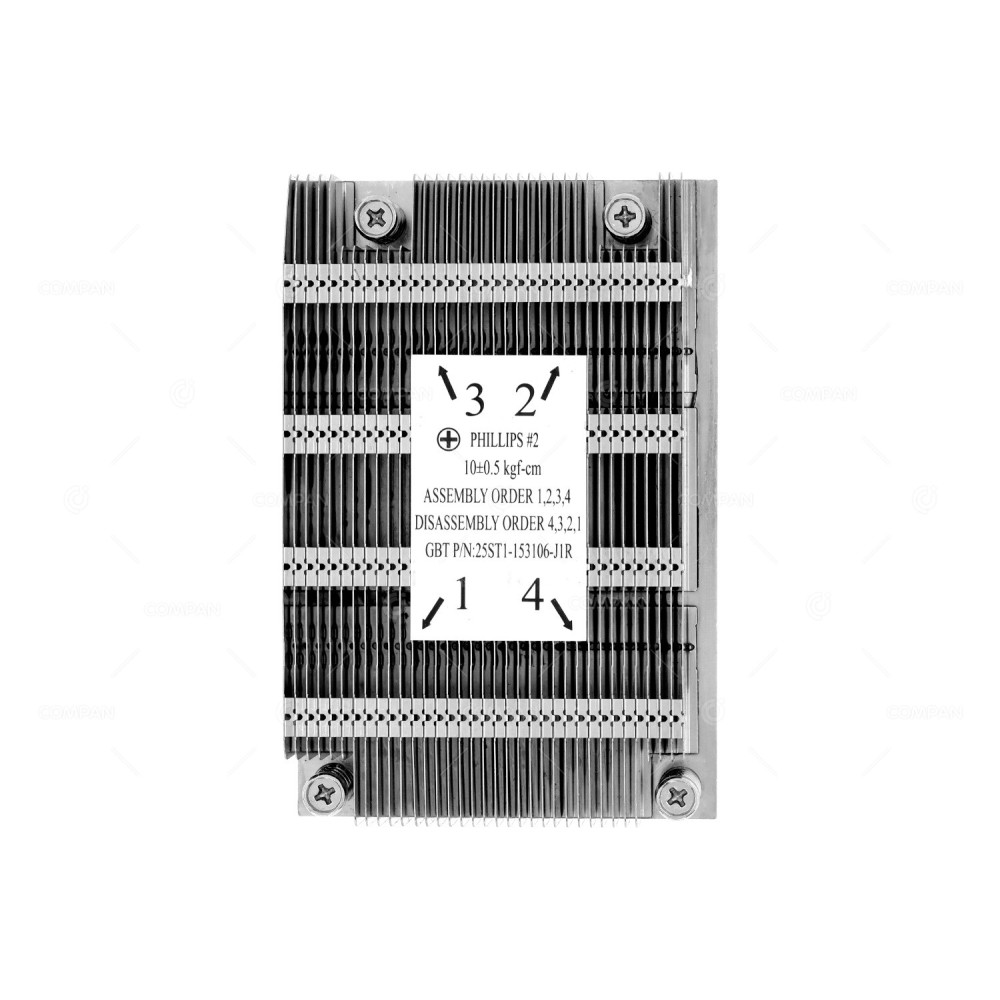25ST1-153106-J1R GIGABYTE HEATSINK FOR AMD SOCKET SP3 LGA4094 -